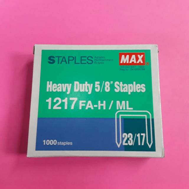 

Isi Staples 1217 MAX (Original)