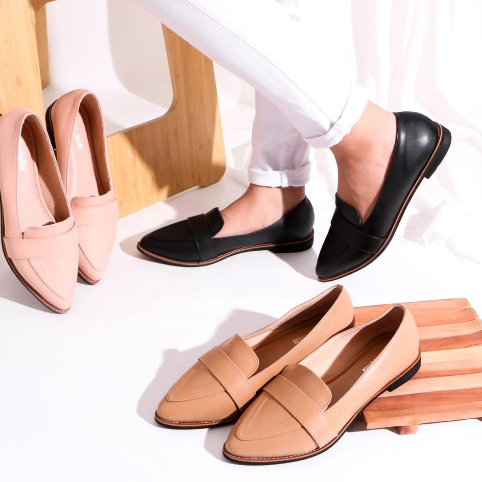 (SALE) MONTELLA - Sepatu Flat Wanita Kania