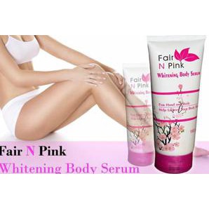 Perawatan Tubuh Fair N Pink Whitening Body Serum Perawatan Tubuh