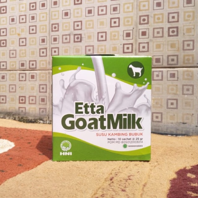 

SUSU PENINGGI BADAN ETTA GOAT MILK