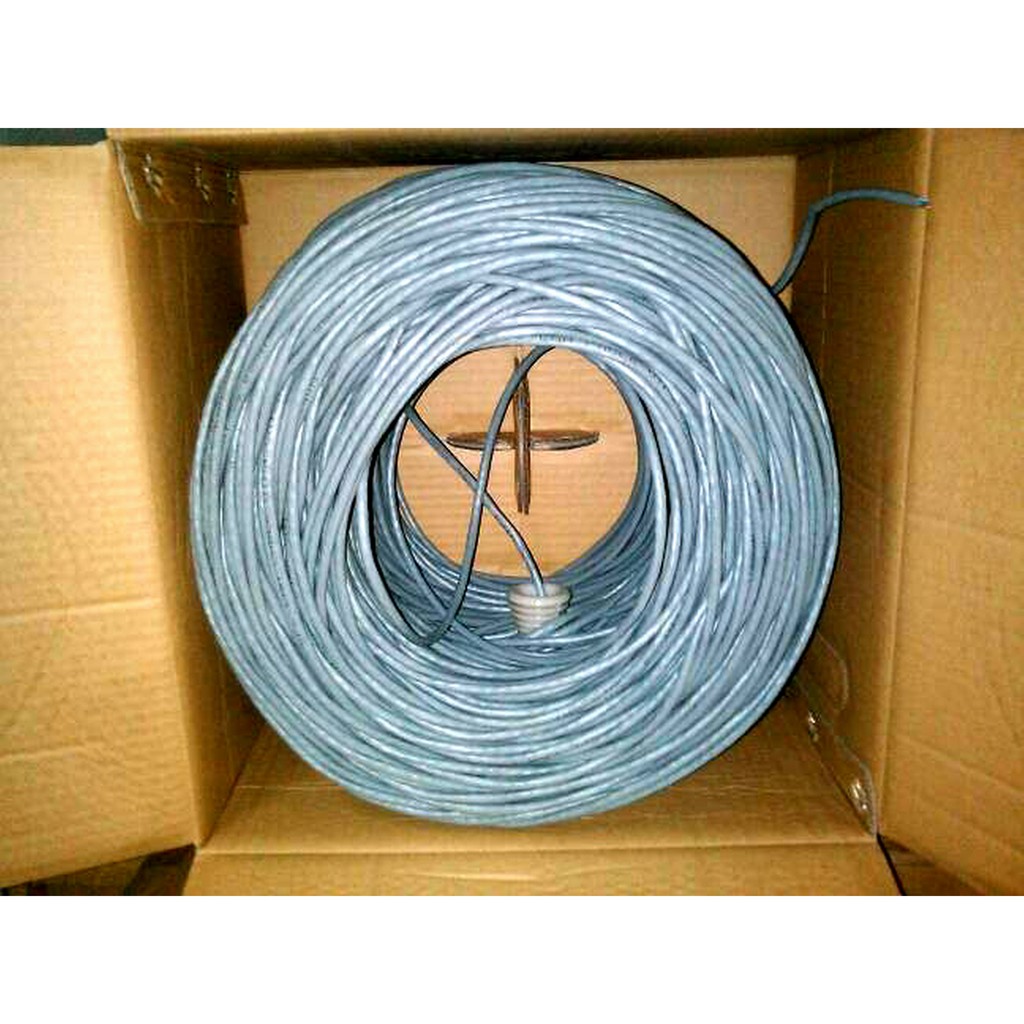 Kabel Lan UTP Cat 5e merek SPC 1 Roll 305 Meter