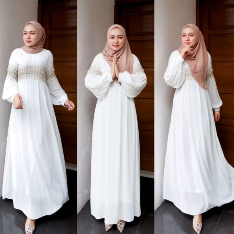 NAADIRA DRESS BW REALPICT ORI!!!