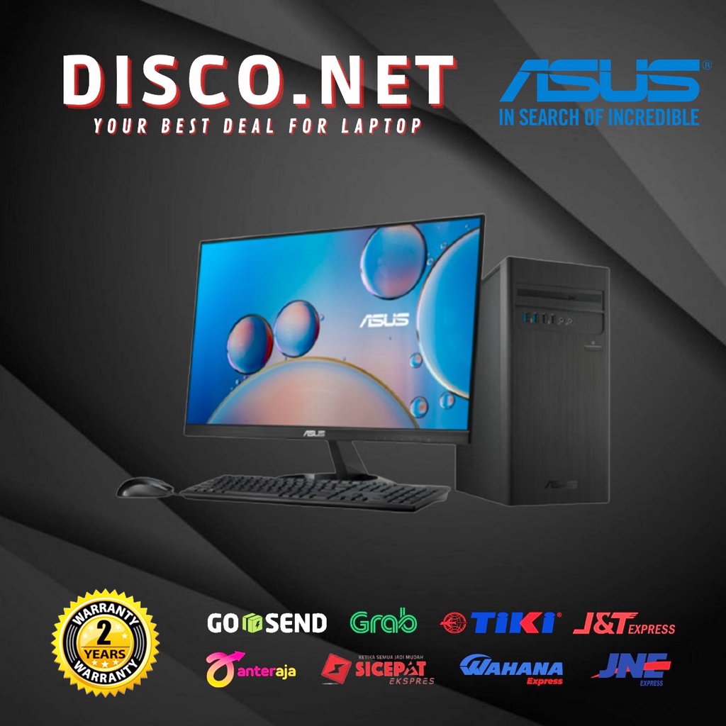 ASUS PC S500TC-541000010W BLACK CORE i5-10400