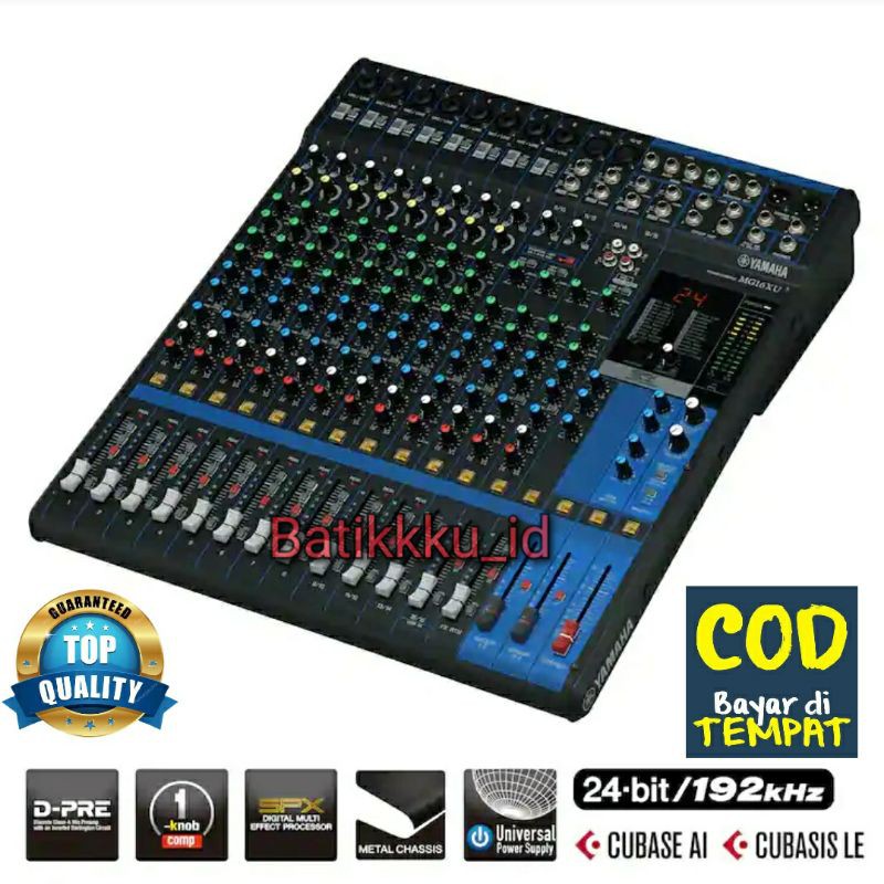 MIXER AUDIO YAMAHA MG 16XU /MG 16 XU/ MG16XU 16 CHANNEL