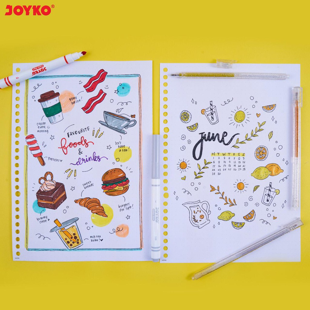 

Loose Leaf Joyko A5 Isi 100 Lembar