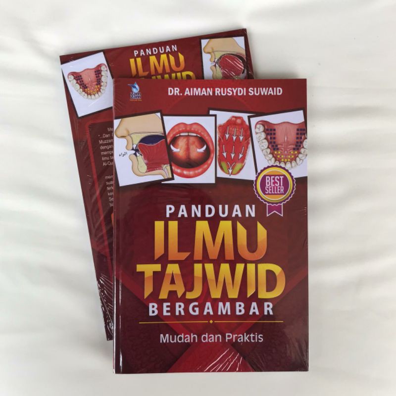 Buku Ilmu Tajwid bergambar