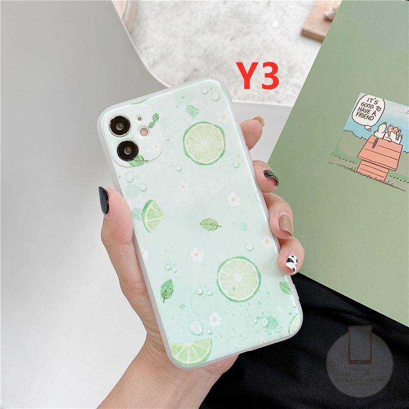 Casing Softcase Vivo Y12 Y11 Y53S Y51A Y31 2021 Y51 2020 Y15 Y17 Y30 Y50 Y30I Y20 Y20I Y91C Y20S Y12S Y91 Y93 Y95 Y12I Motif Buah Lemon 3d-3