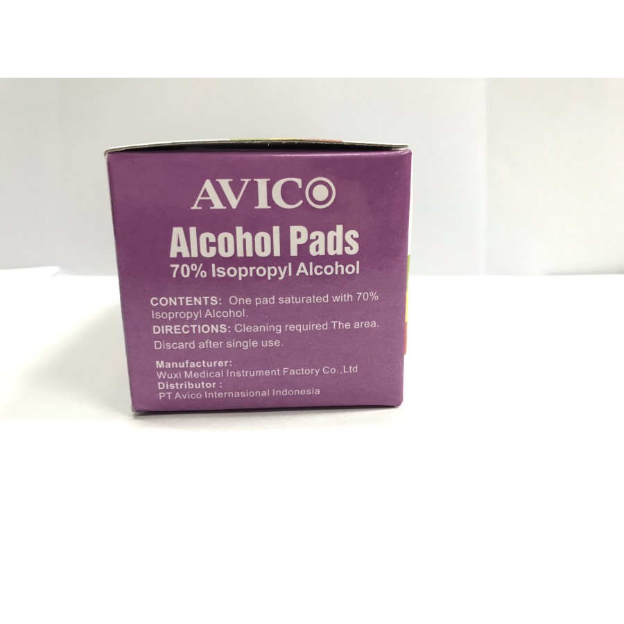 AVICO Alkohol Pad / Alcohol Swab / Tisu Alkohol