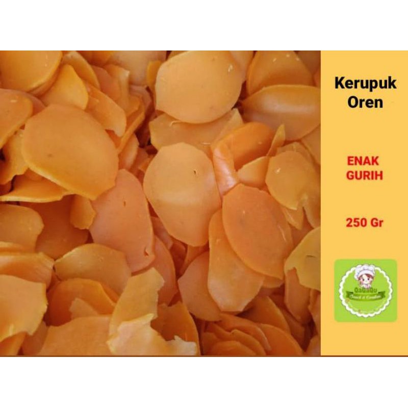 

KERUPUK OREN KERUPUK SEBLAK GURIH (MENTAH)