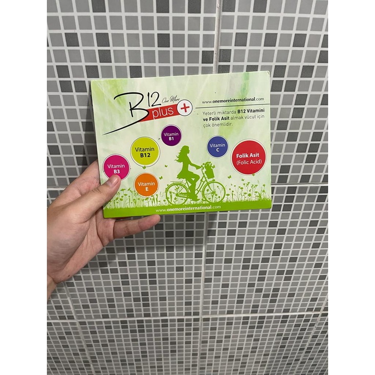 patch one more - b12 plus - penambah vitamin tubuh