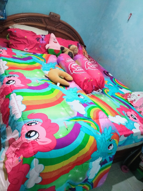 Fata Bed Cover Signature Kartun Karakter Anak 3d King 180x200 / Queen 160x2008