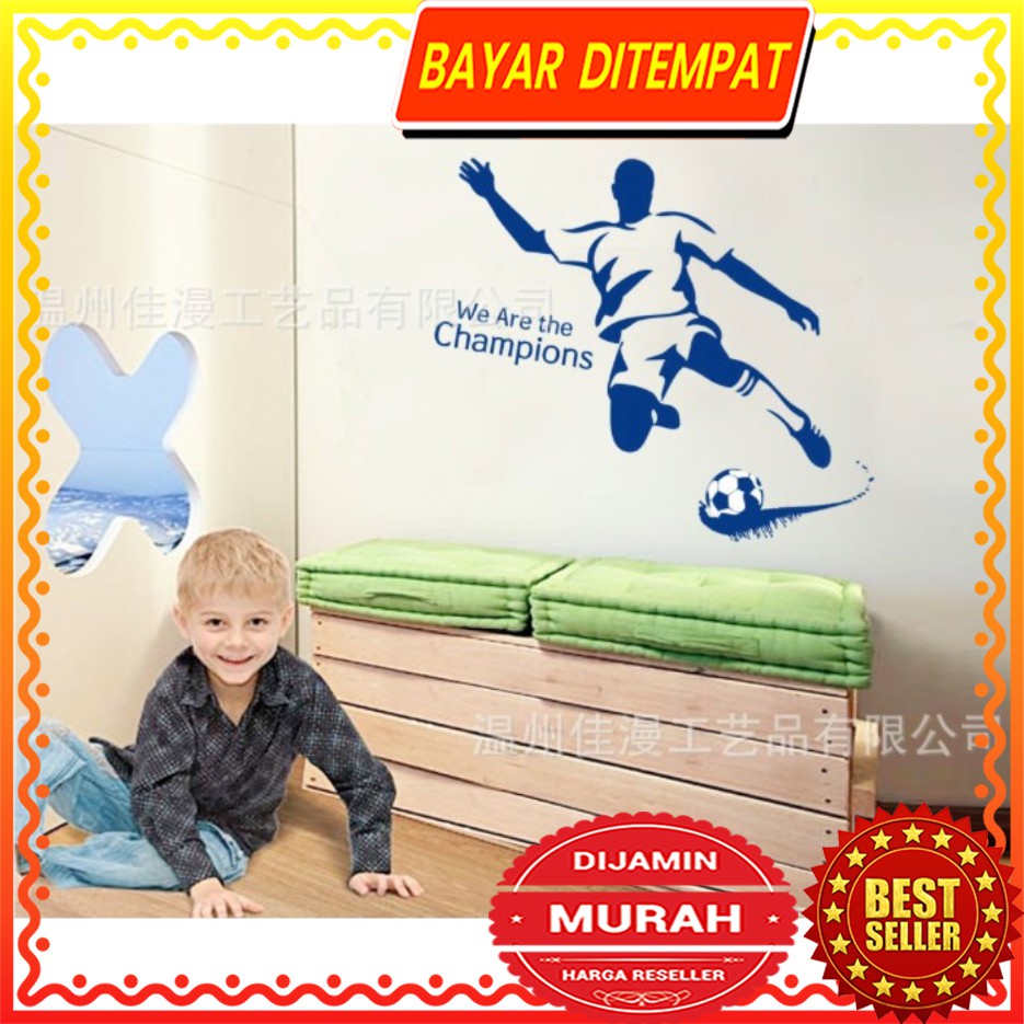 Dinding Stiker Transparan / Wall Sticker / (50x70cm) C04 TKM
