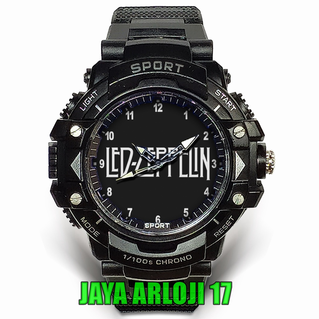 (Istimewa) JamTangan Custom BAND LED ZEPPELIN 4 (Awesome)
