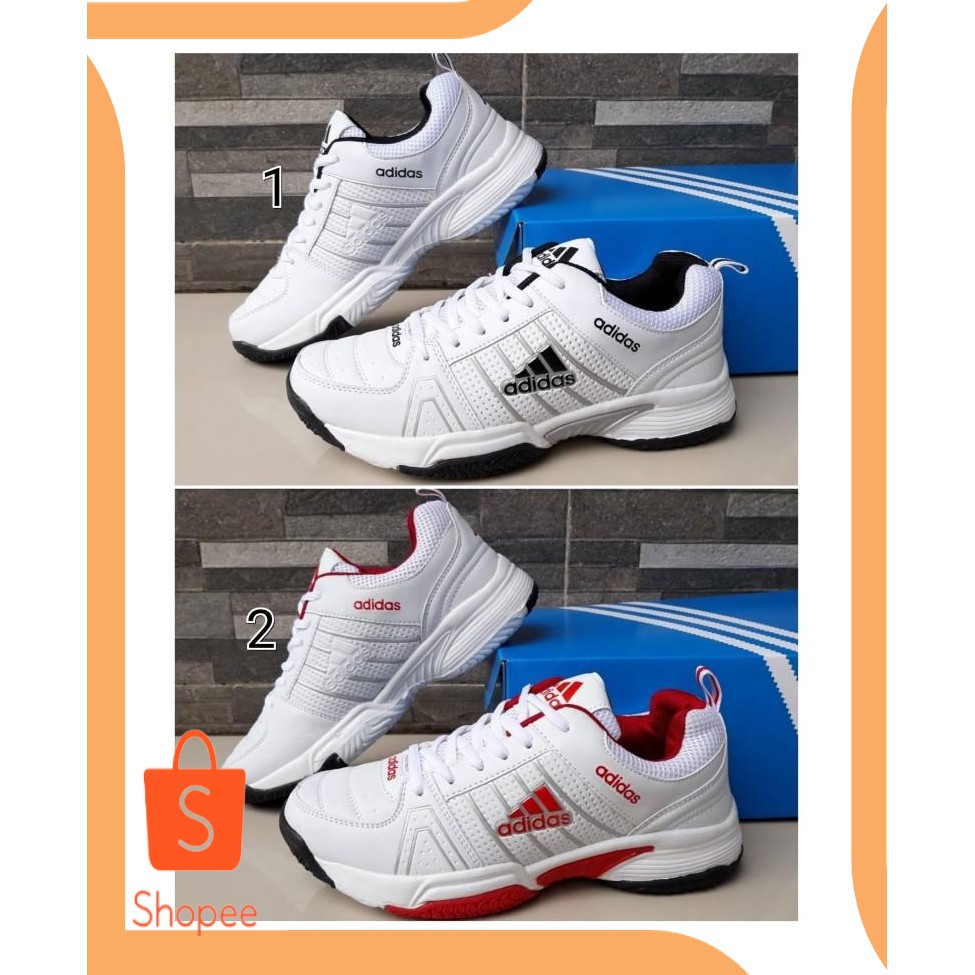 Unik tools Sepatu Adidas Tenis Sneakers Casual Sport Pria Import 19DEZ Berkualitas