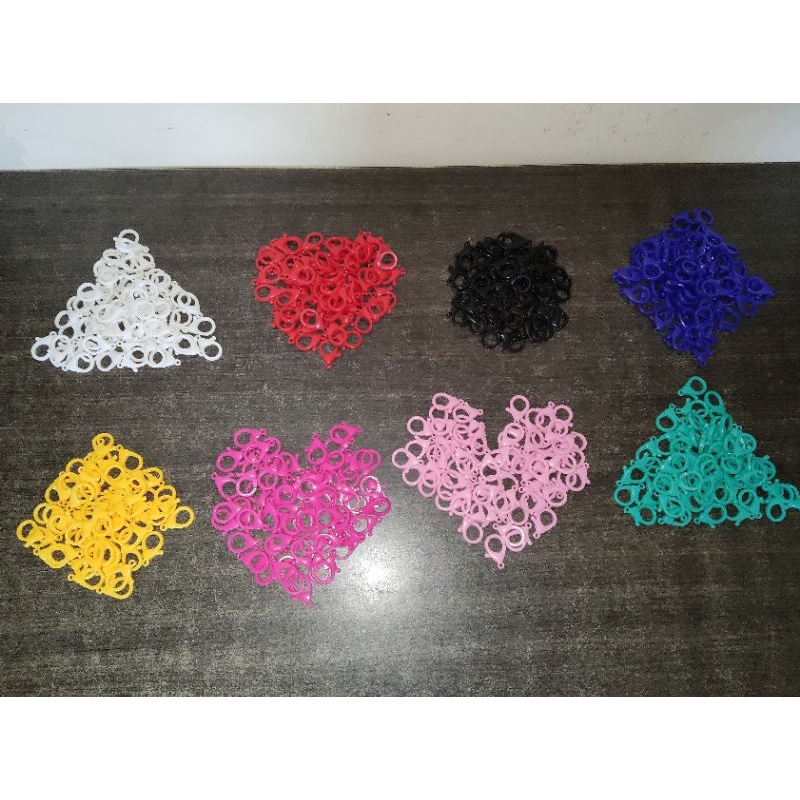 2pcs kaitan lobster / Kokot udang / kaitan udang plastik 2,5cm