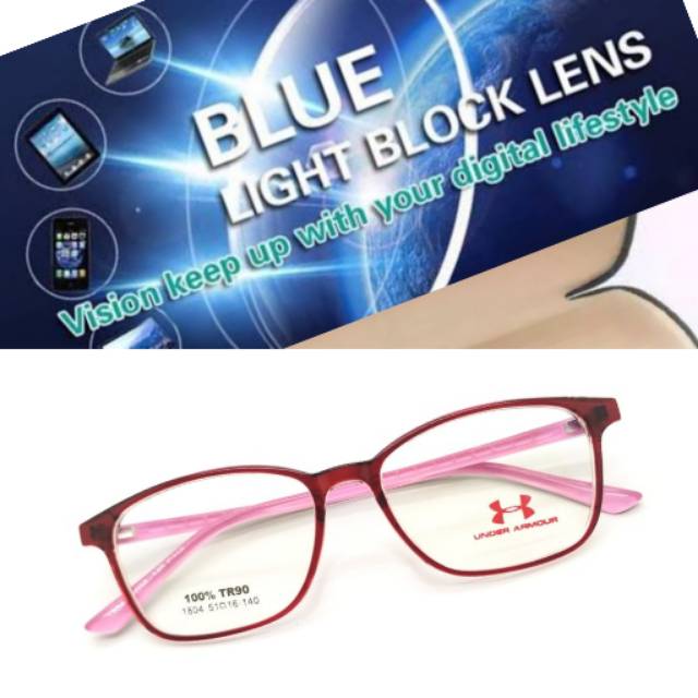 Frame Kacamata Anti Radiasi BLUERAY Minus Plus Anti UV, Kaca mata Wanita, Kacamata Terbaru