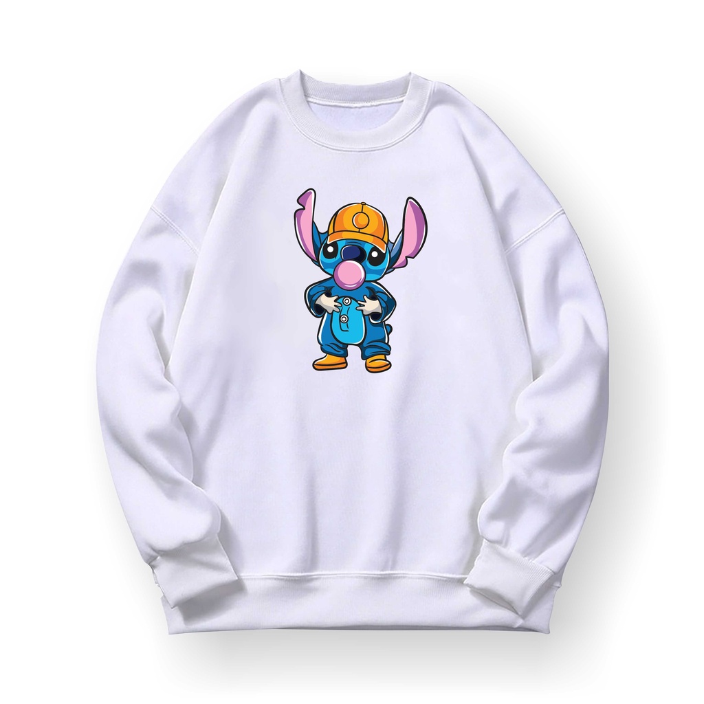 STICH Basic Sweater II STICH Sweater Crewneck II Sweatshirt Sz M - XL ( Pria &amp; Wanita / Anak &amp; Dewasa )