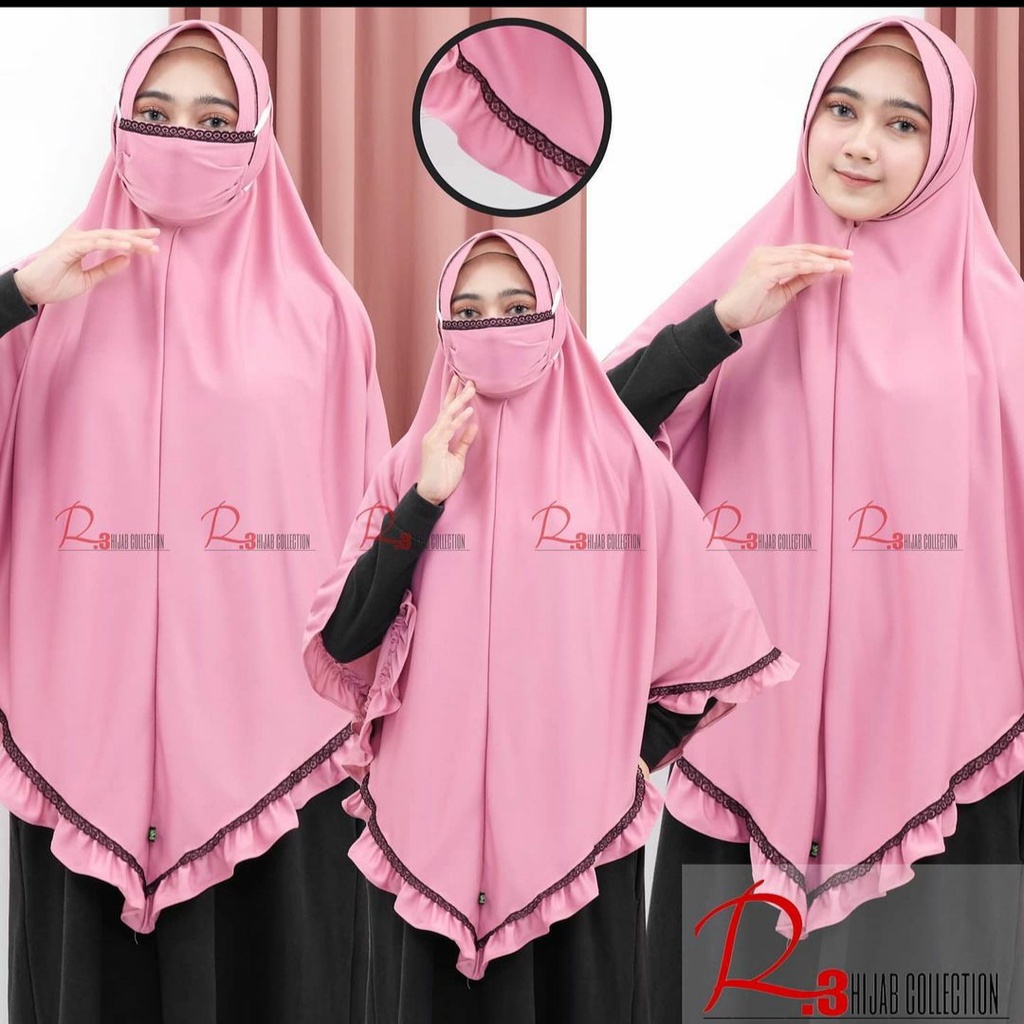 HIJAB INSTANT JUMBO REMPEL M ORI R3 COLLECTION