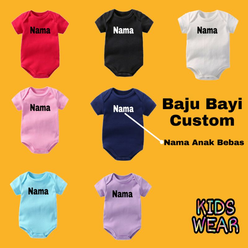KIDS WEAR - Jumper bayi jumper bayi custom baju bayi pakaian bayi custom