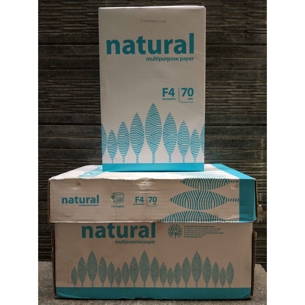 

Kertas HVS F4 NATURAL 70 gr 70gsm 70gram
