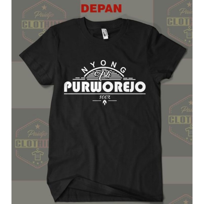 kaos tulisan purworejo / kaos cah purworejo perantauan, kaos cpp /kaos  nyong purworejo / kaos CPP