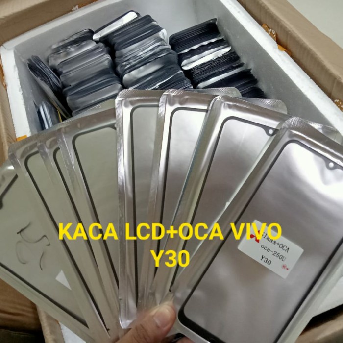 VIVO Y30 ORIGINAL 100% - Kaca Lcd Kaca Depan Lcd Touchscreen Layar Sentuh Gorila Glass Vivo Y30 Orig