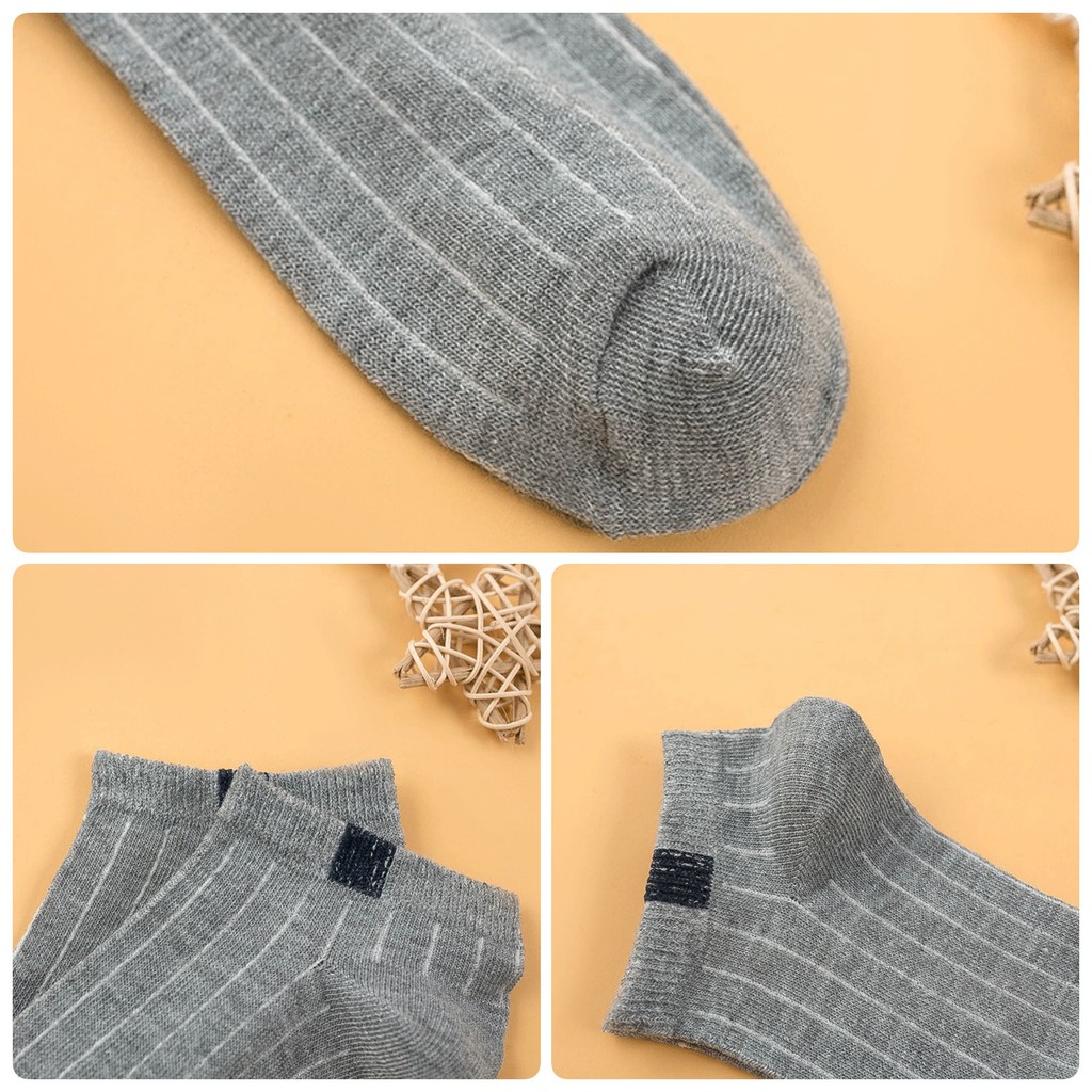 AliMaMa - KAOS KAKI LIST - Kaus Kaki Wanita Pria Unisex Mata Kaki Ankle Sock Socks Murah Medan-8