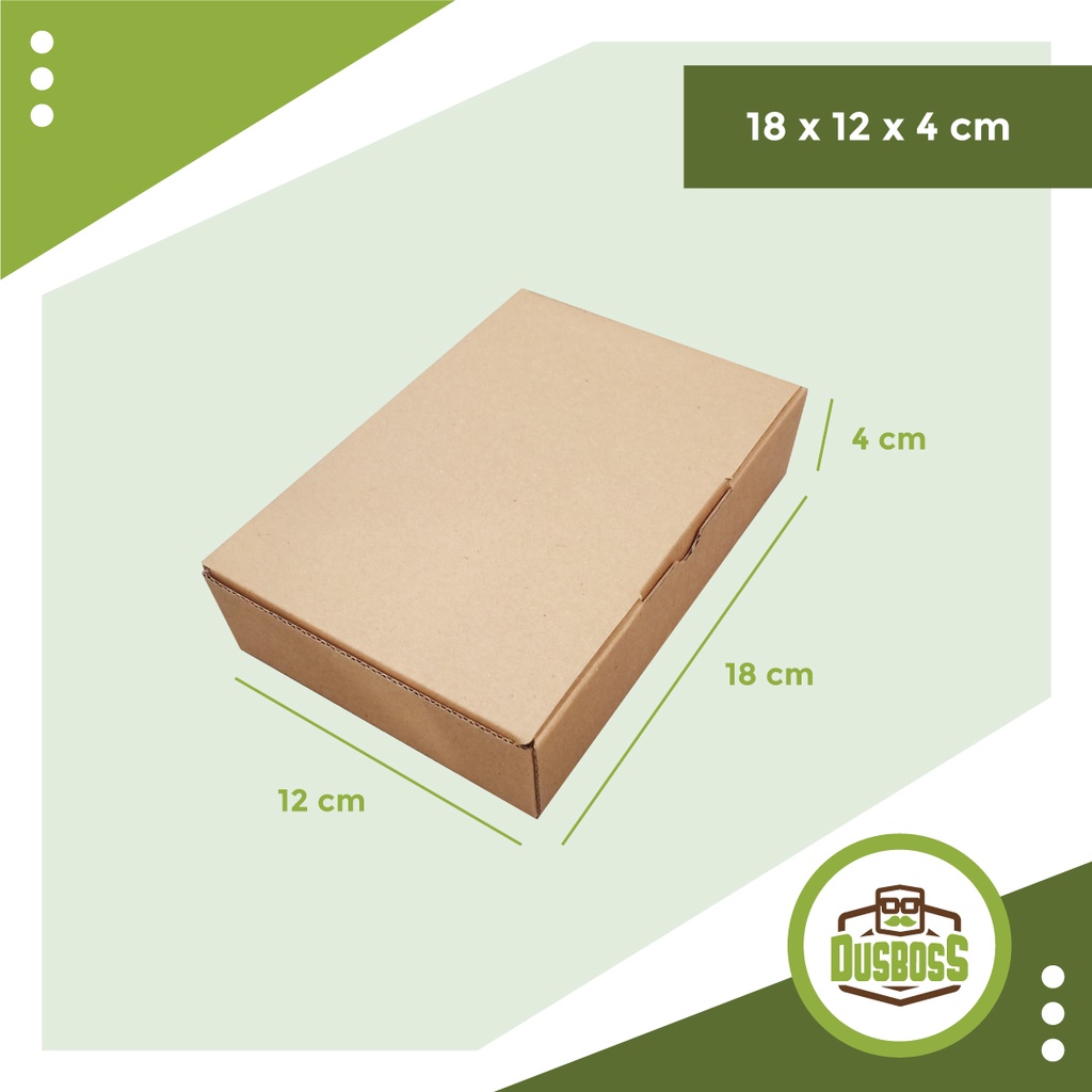 

Kardus 18 x 12 x 4 cm....Die Cut kotak aksesoris-dll model box pizza