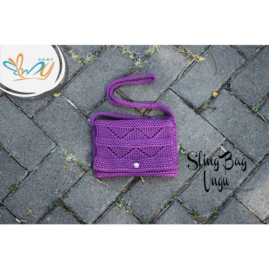 Ermy Bag Sling Bag Purple