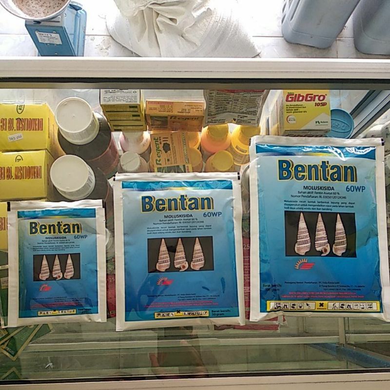 Bentan 60 Wp Kemasan 15 gram dan 50 gram