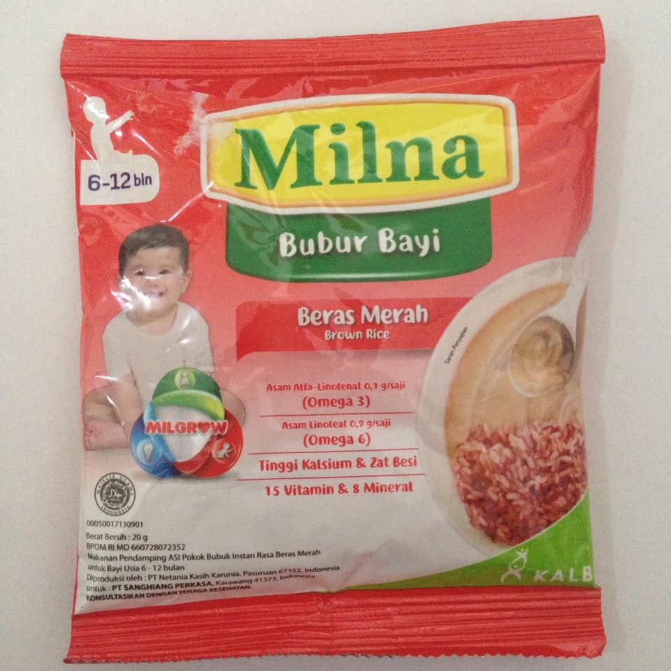 Milna Bubur Bayi Sachet 20g
