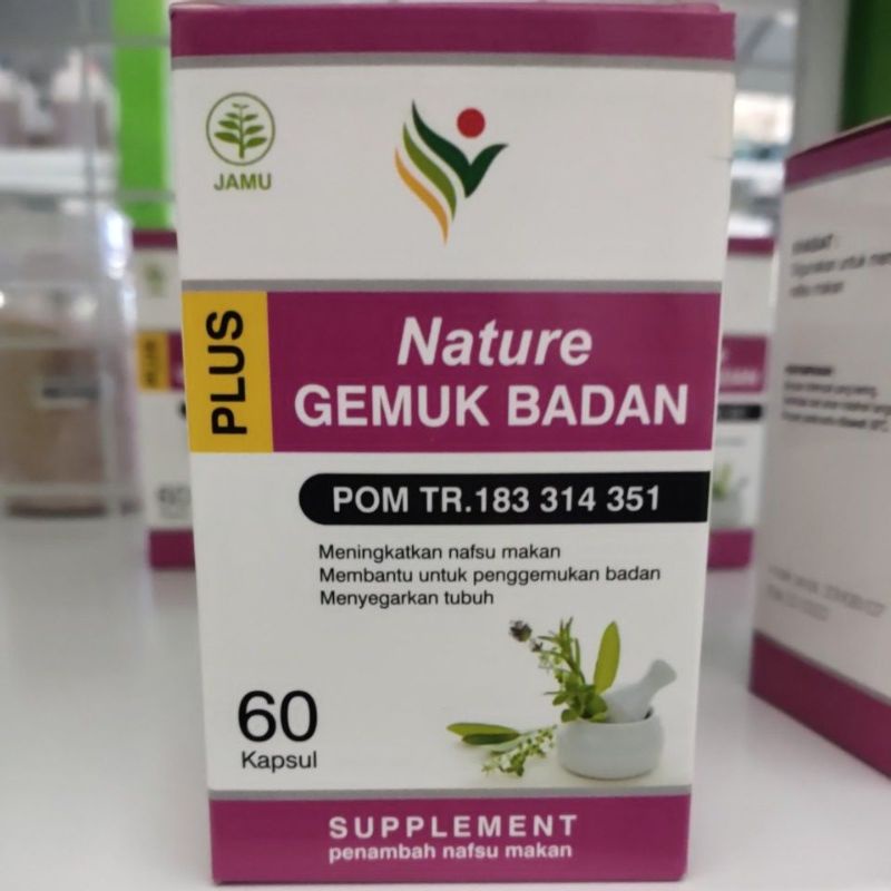 Nature Gemuk Badan ( Solusi Penggemuk Badan )