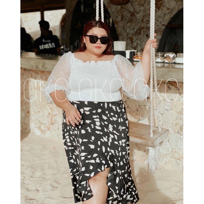 Baju Sabrina | Yuri Blouse | Baju Sabrina Wanita | Baju Sabrina Jumbo | Atasan Wanita Jumbo