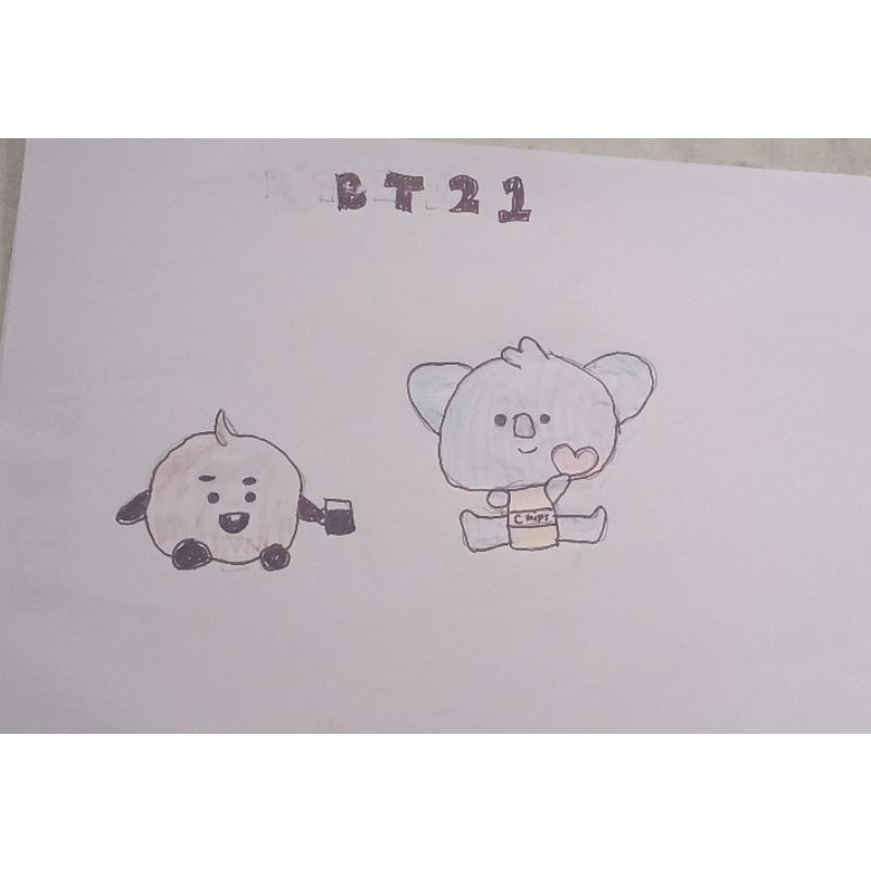 Gambar baby BT21