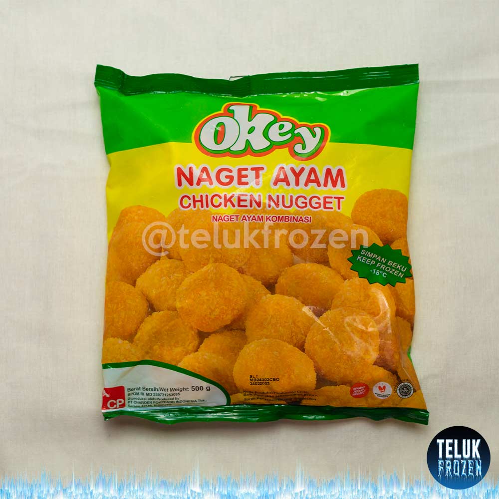 

okey naget ayam 500gr chicken nugget 500 gram ciken nuget 500 gr halal kombinasi