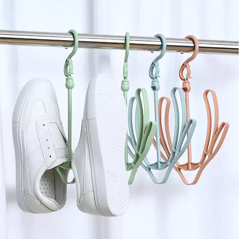 Gantungan Jemur Sepatu 2 Sisi - Hanger Shoes - Gantungan Sepatu