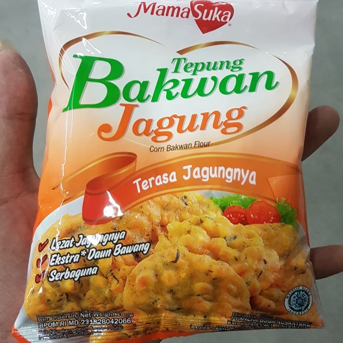 TERBARU mama suka tepung bakwan jagung 180gr/tepung bumbu/corn bakwan flor