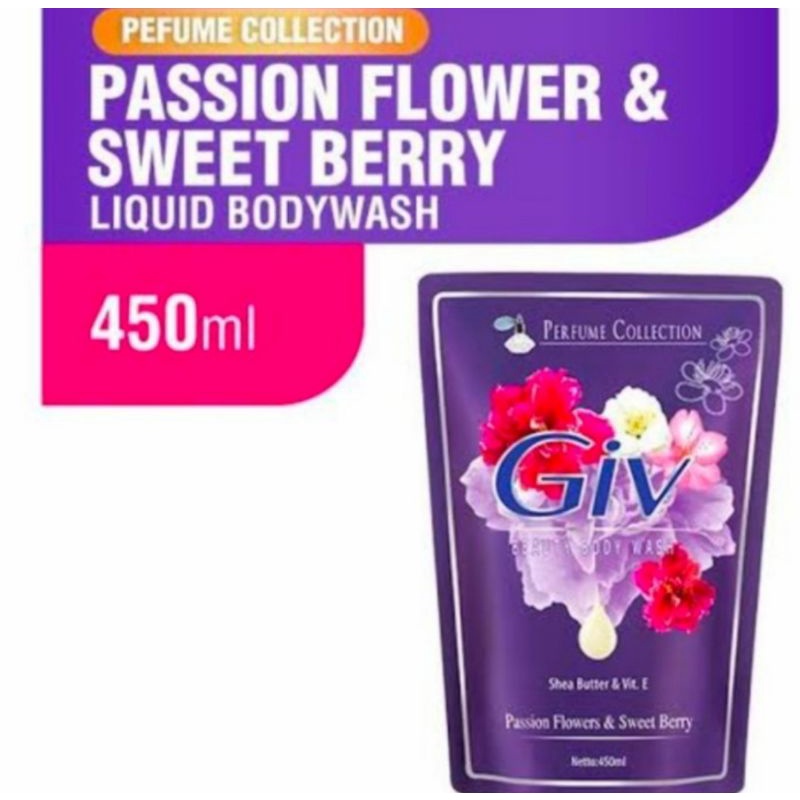 Body Wash GIV Beauty 400 ML Refill Sabun Mandi GIV 400ML