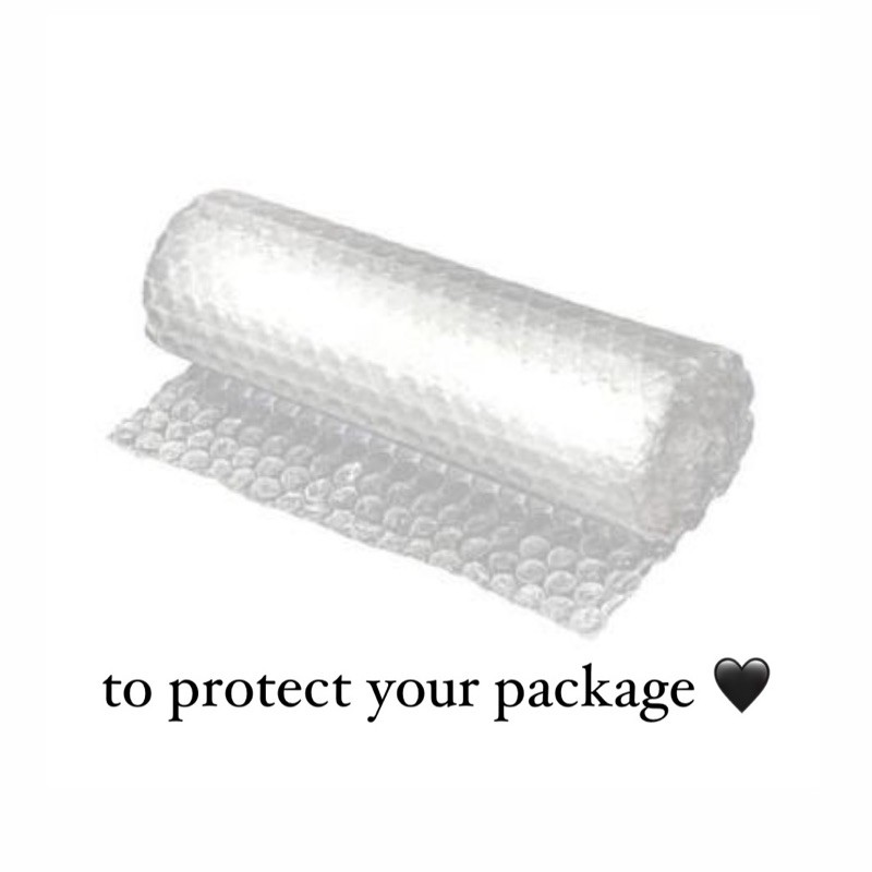 

Tambahan bubble wrap