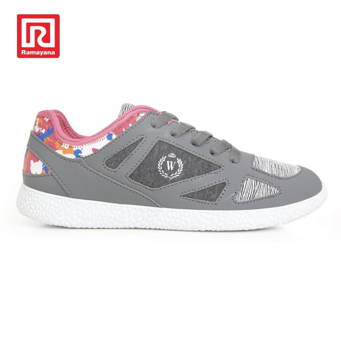 Ramayana - Sepatu Wanita Fortuna Abu Tua - Magenta (07998396)