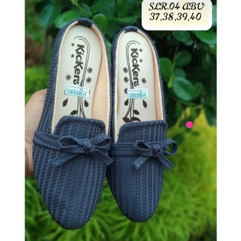 Terbaru sepatu sandal rajut Kickers wanita murah