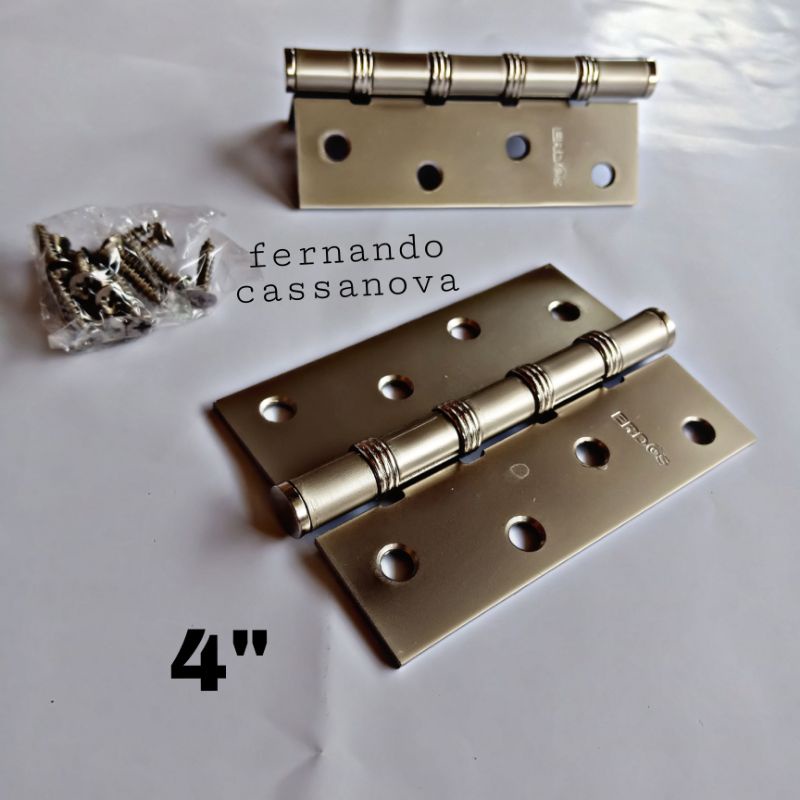 Engsel Pintu Engsel Jendela Rumah 4 inch