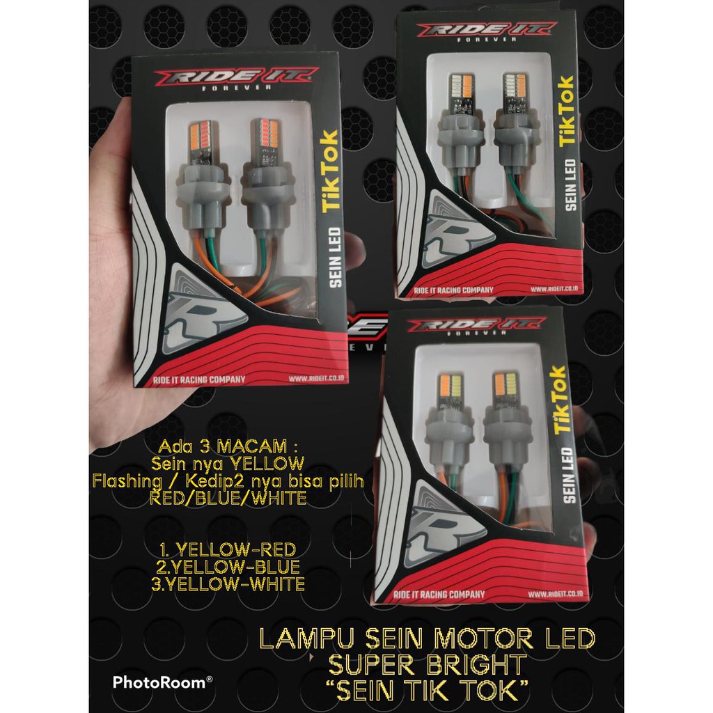 Lampu Sein LED Tik Tok Lampu Sein Super Bright Ride It Lampu LED Motor Lampu Sein and Flashing Motor