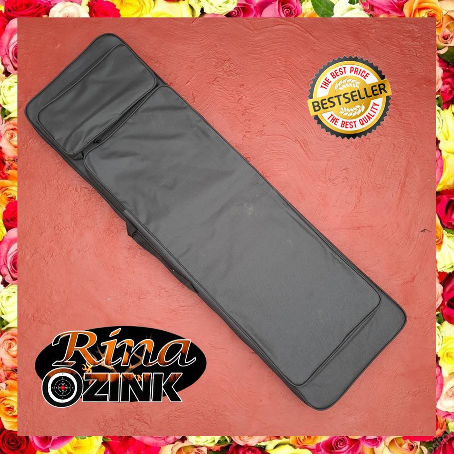 Tas PCP Bulpup Ransel Kotak Hitam Pompa Busa Telor 100Cm