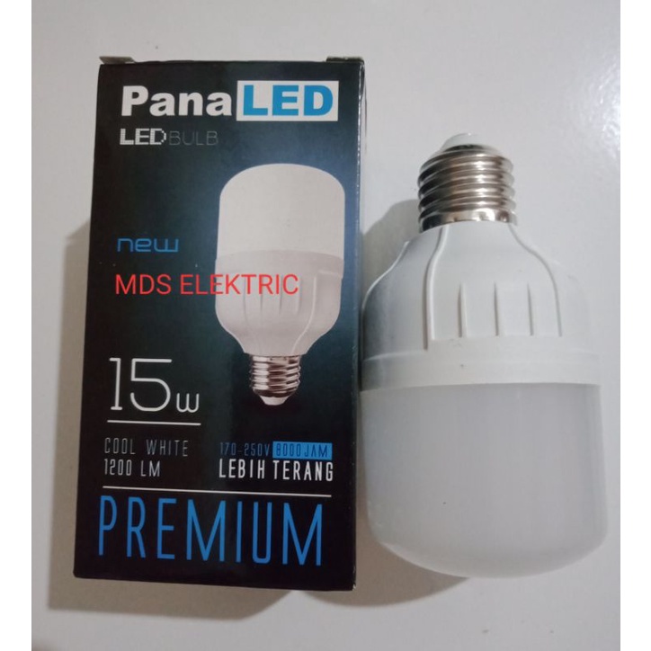Lampu LED Capsul 15 Watt PANALED premium Cahaya Putih By Produk LUBY