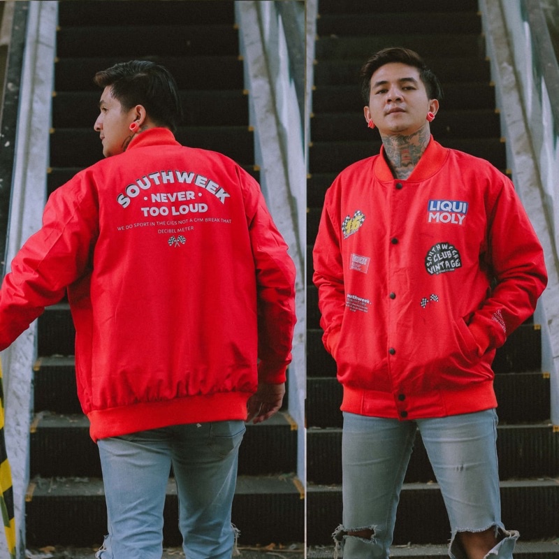 SOUTHWEEK | Nascar Jacket Motowear Racing Addiction - Jaket Motor Pria/Wanita-Bomber Nascar 025