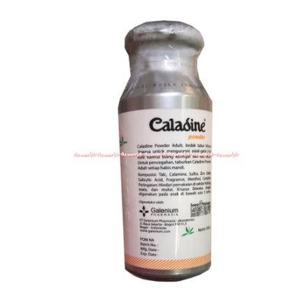 Caladine Powder 100gr Adult Caring Powders Bedak Gatal Dewasa Cegah Bau Badan Untuk Biang Keringat Bedak Bubuk Kaladin Kaldine Caladin Botol 100 gr