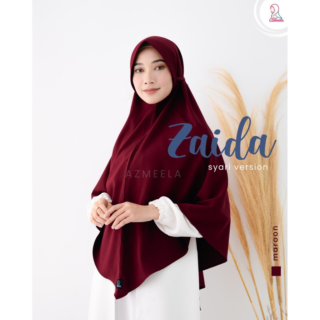 Azmeela Zaida Syar'i Khimar Instant with Pad