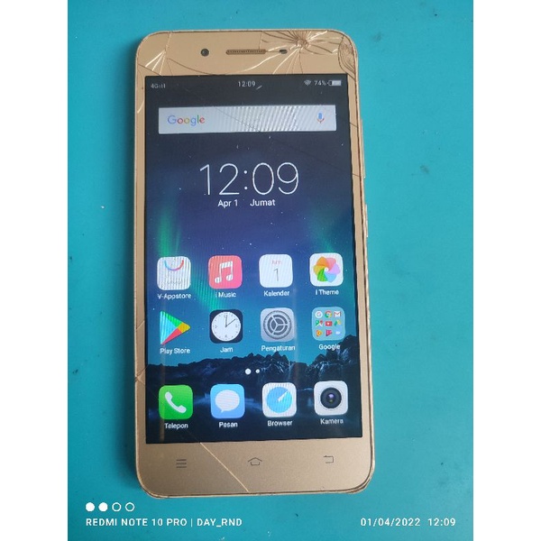 2 vivo y53(1606) Ram 2/16 minus  (baca deskripsi)