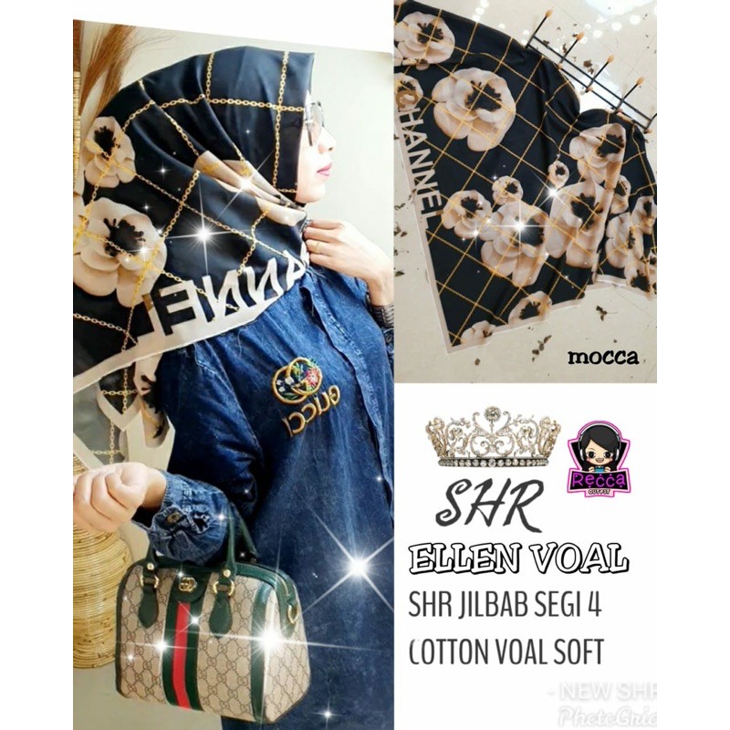 Jilbab Segi 4 Kerudung Ori by SHR recca 2.